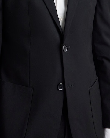 Stretch Blazer with Patch Pockets