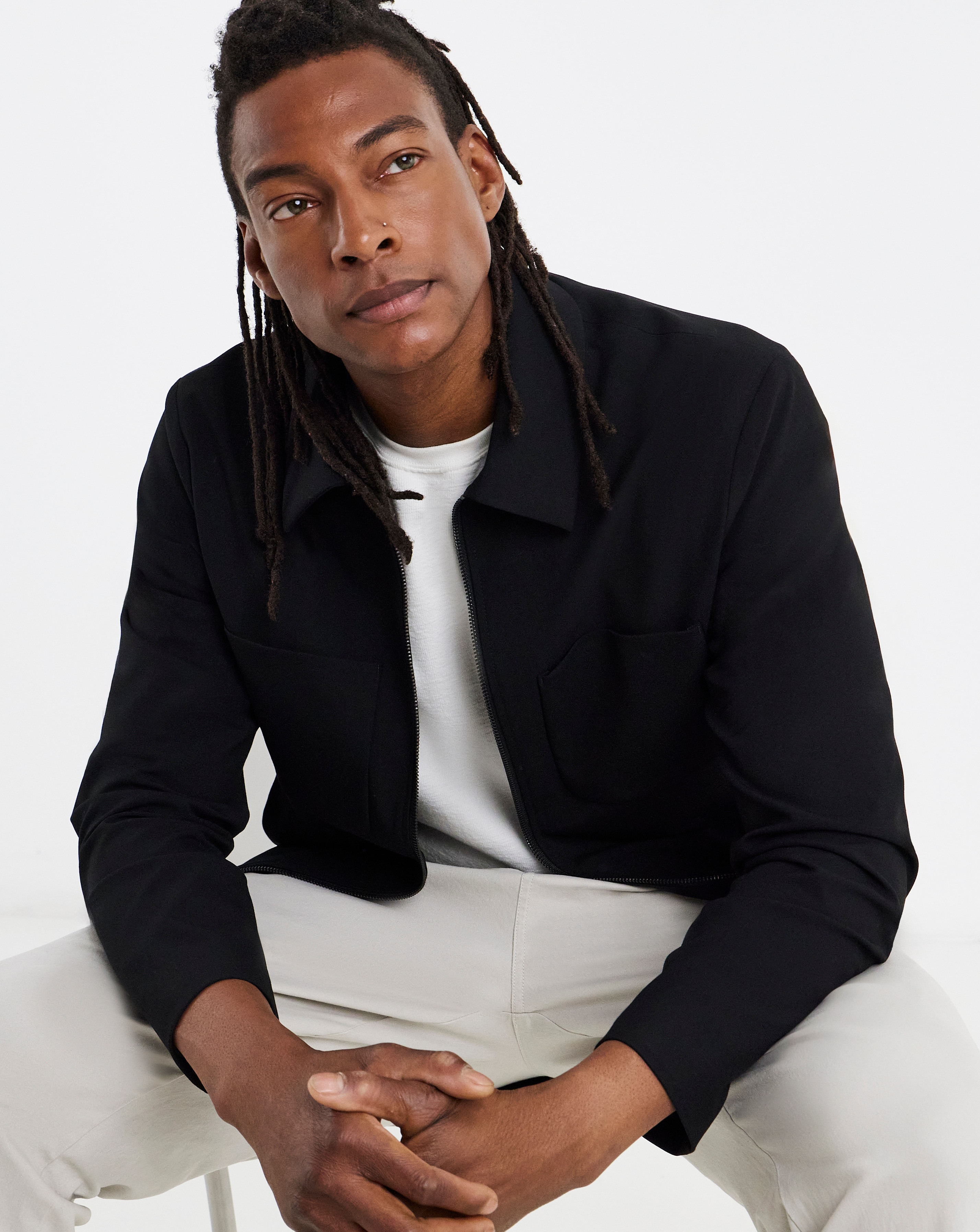 New In - Tailored Zip Harrington