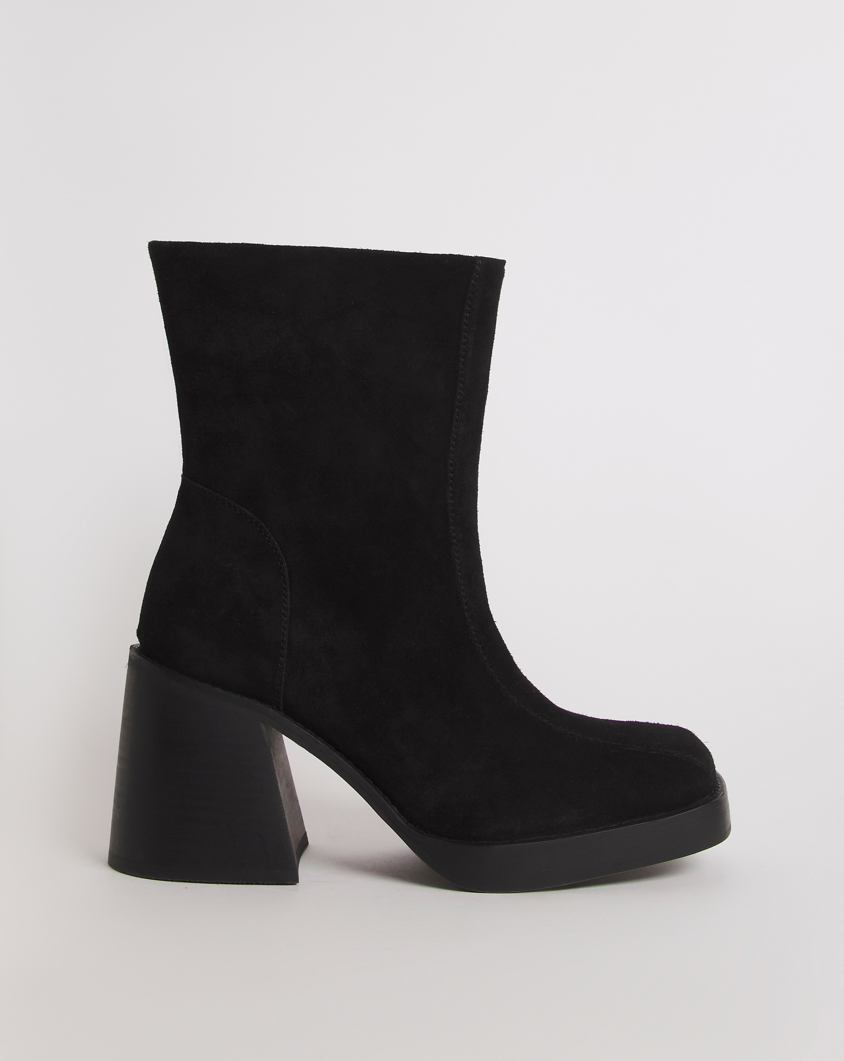 Platform Ankle Boots Wide