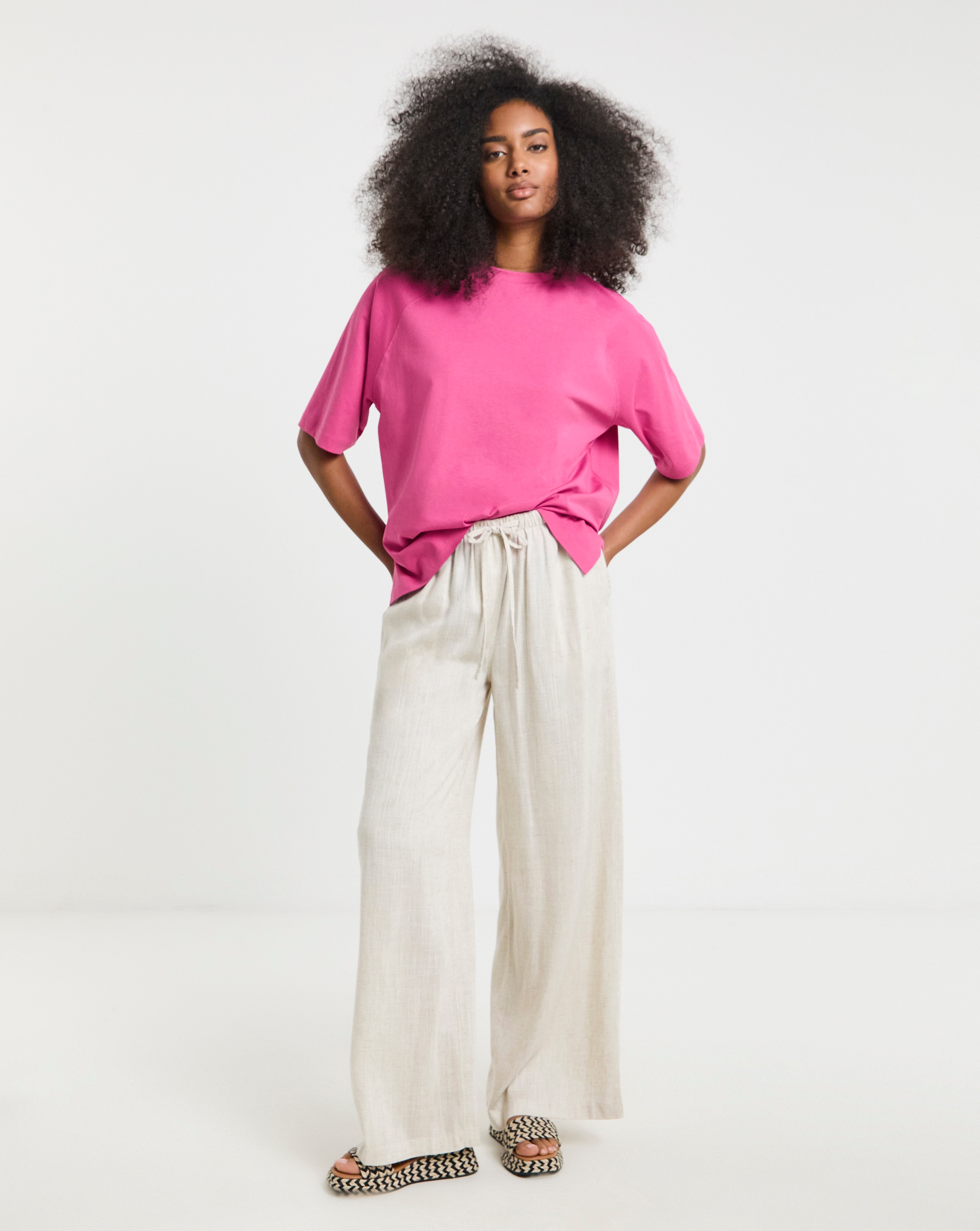 Raglan Sleeve Slouchy T-Shirt