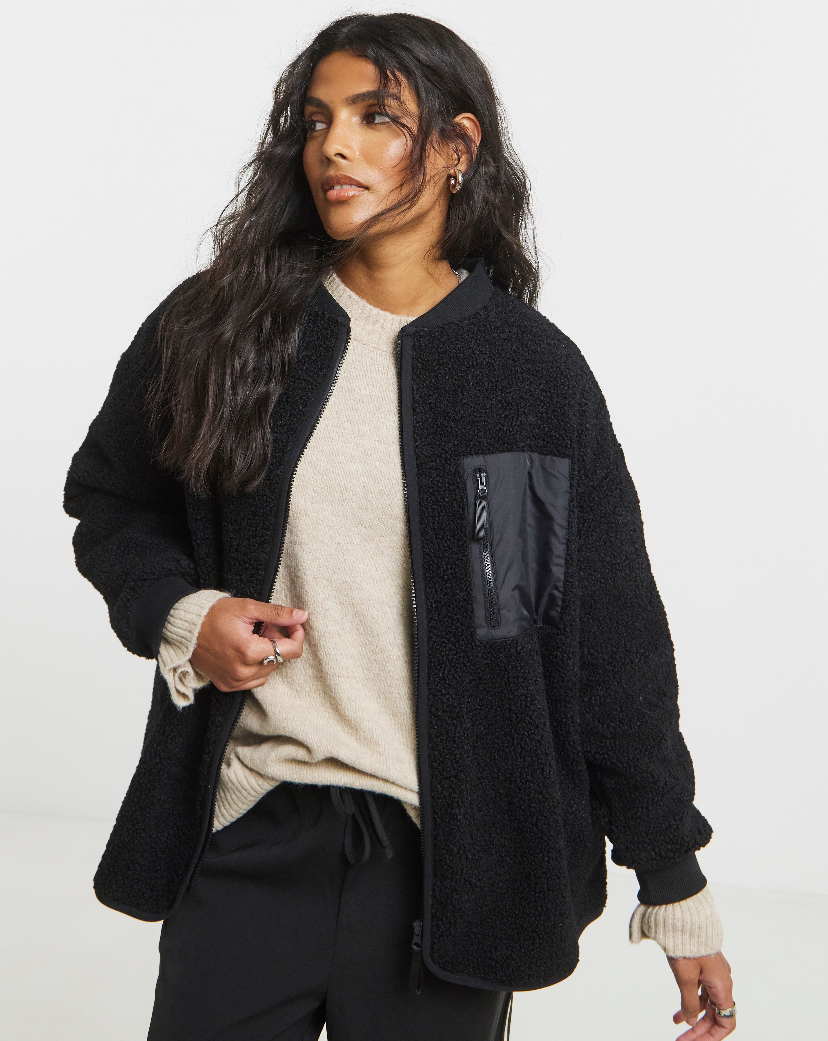 Borg Bomber with Nylon Pocket