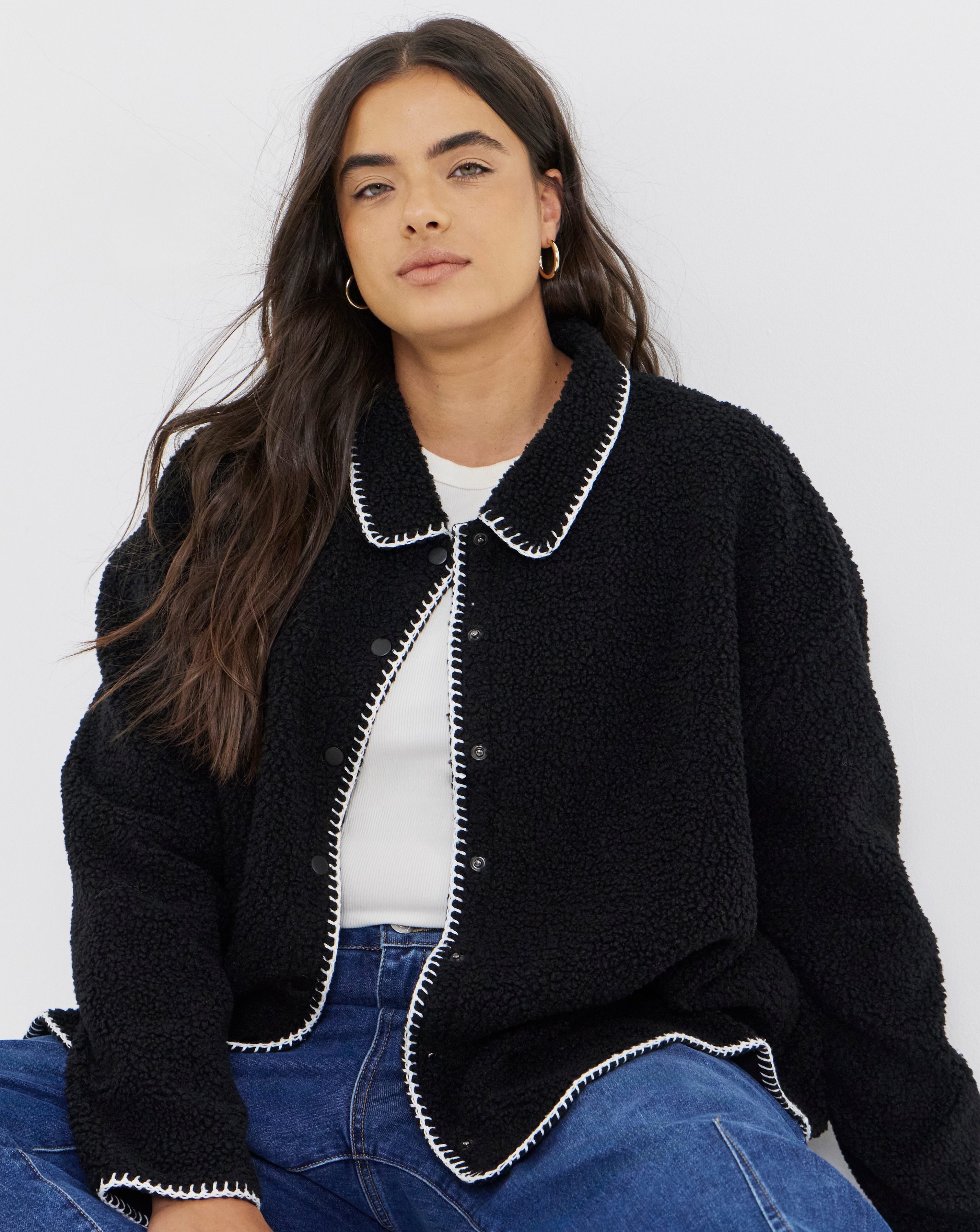 Whipstitch Teddy Button Through