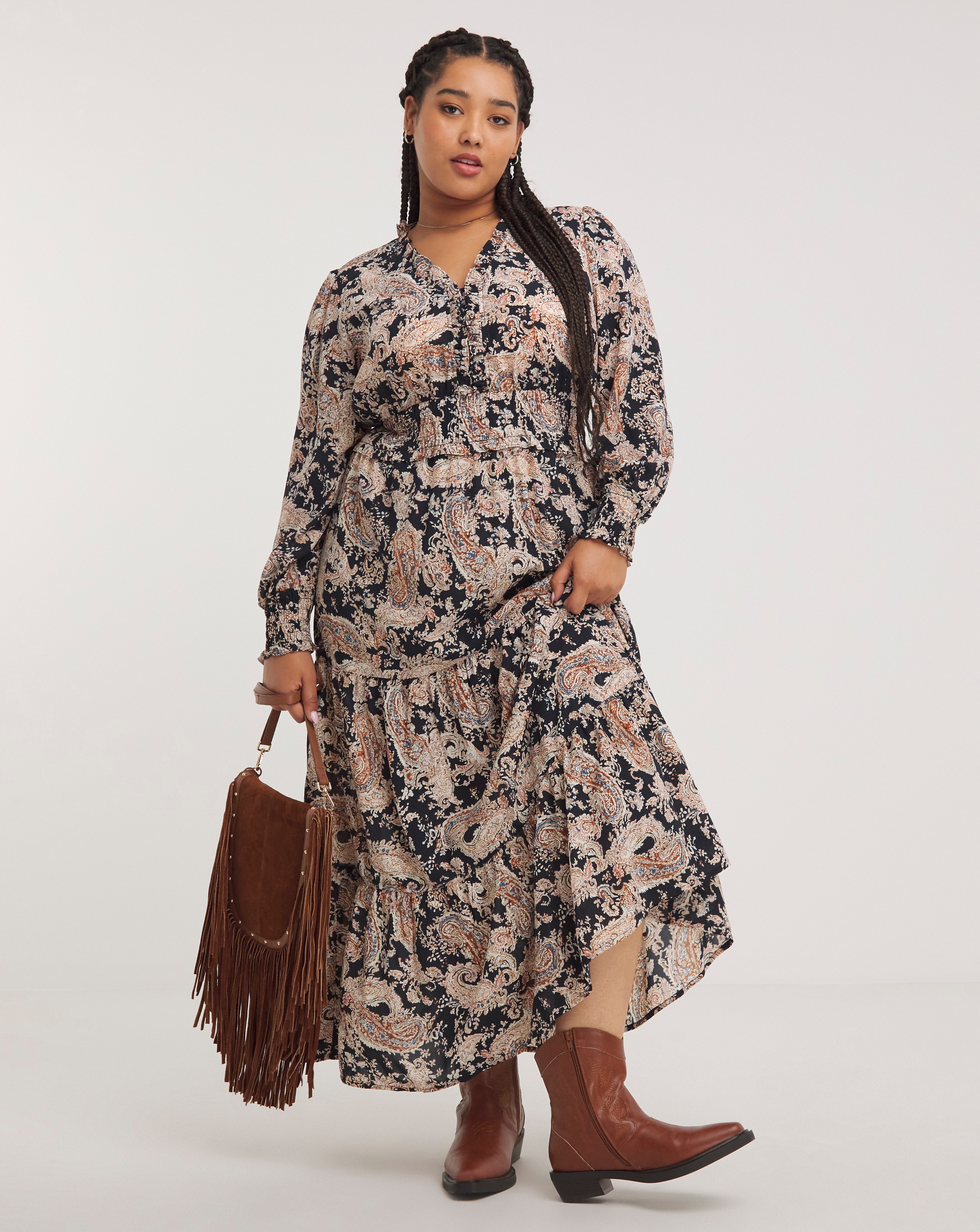 Joe Browns Victorias Paisley Maxi Dress