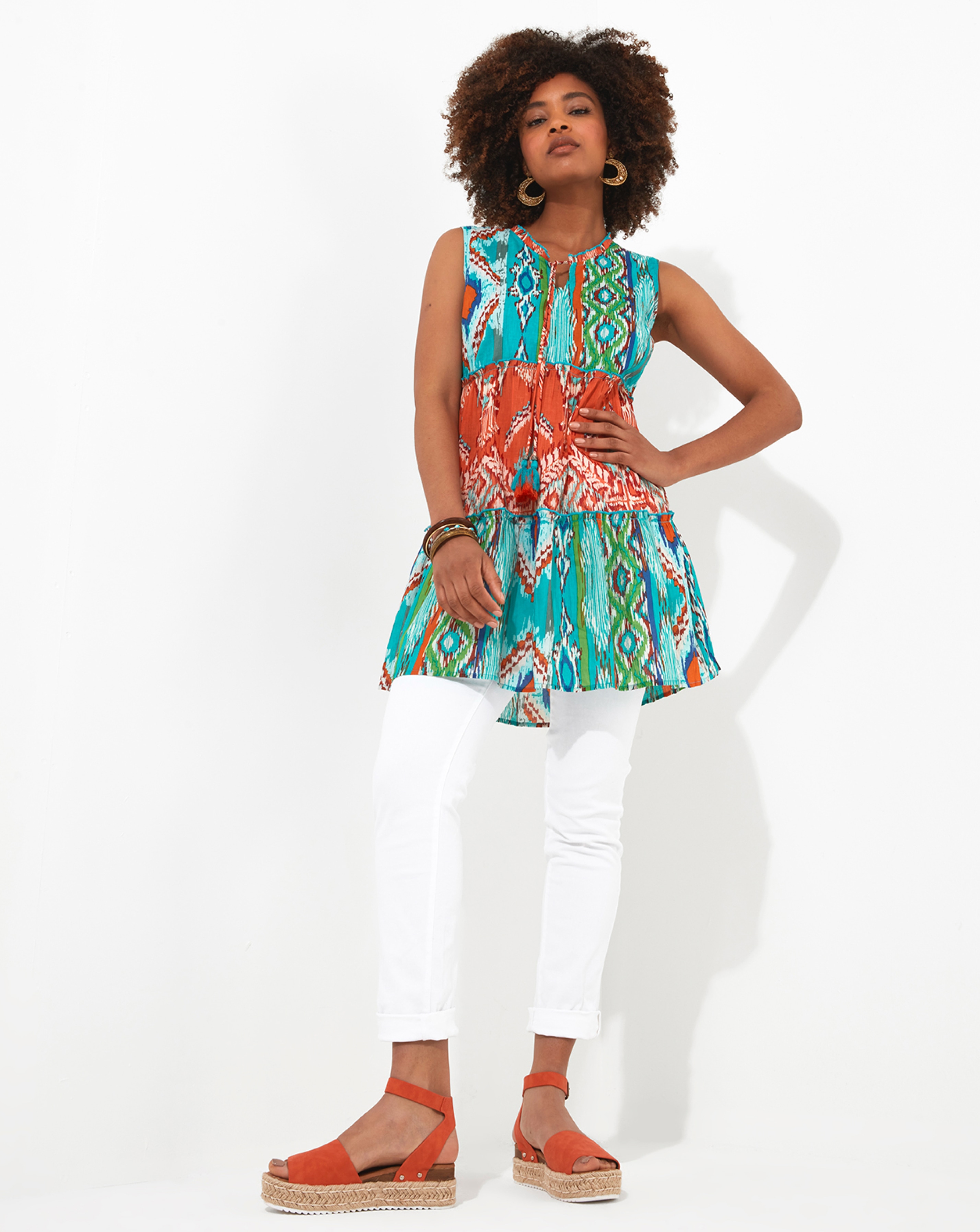 Joe Browns Remarkable Tiered Tunic