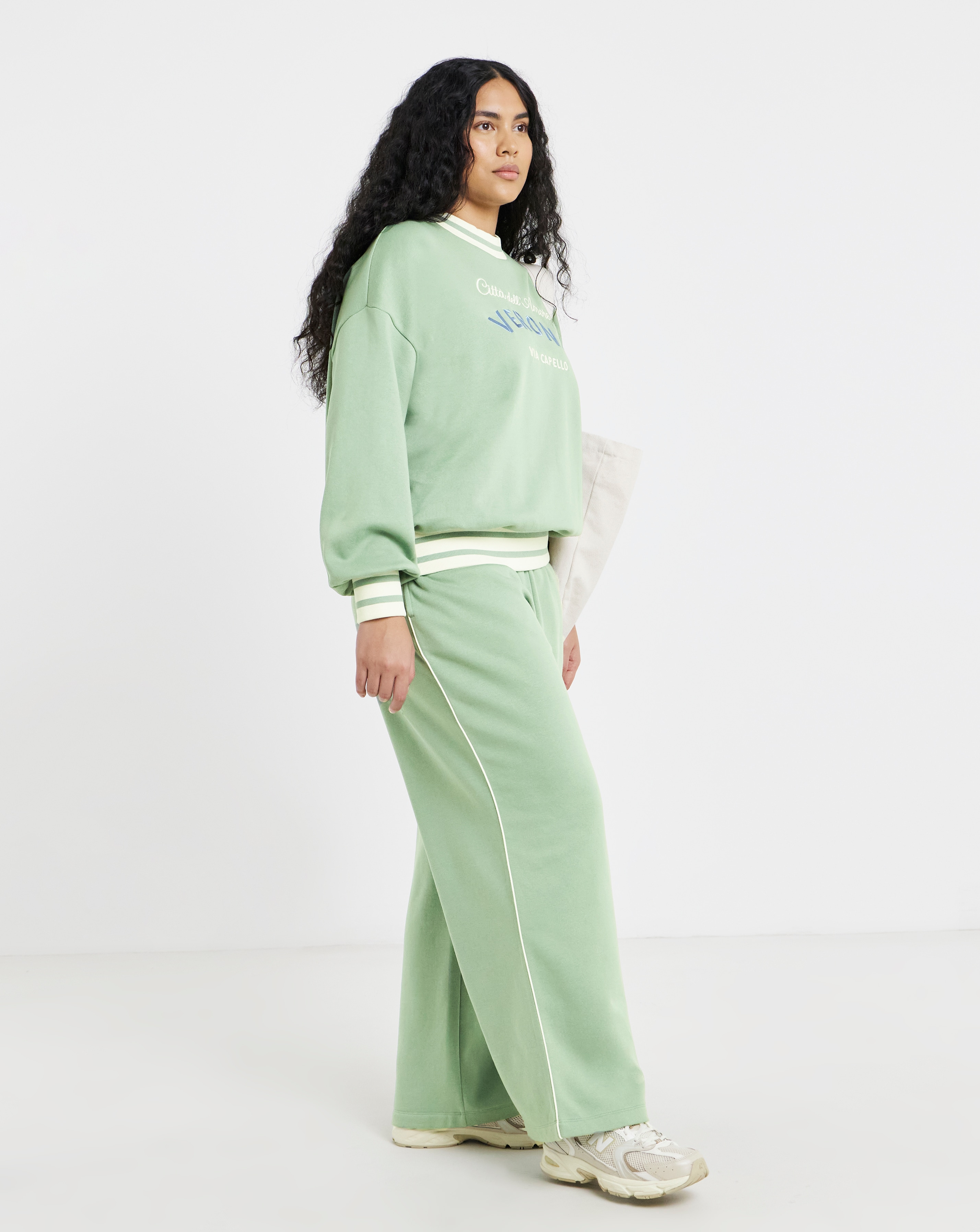 Sport Trim Wide Leg Joggers