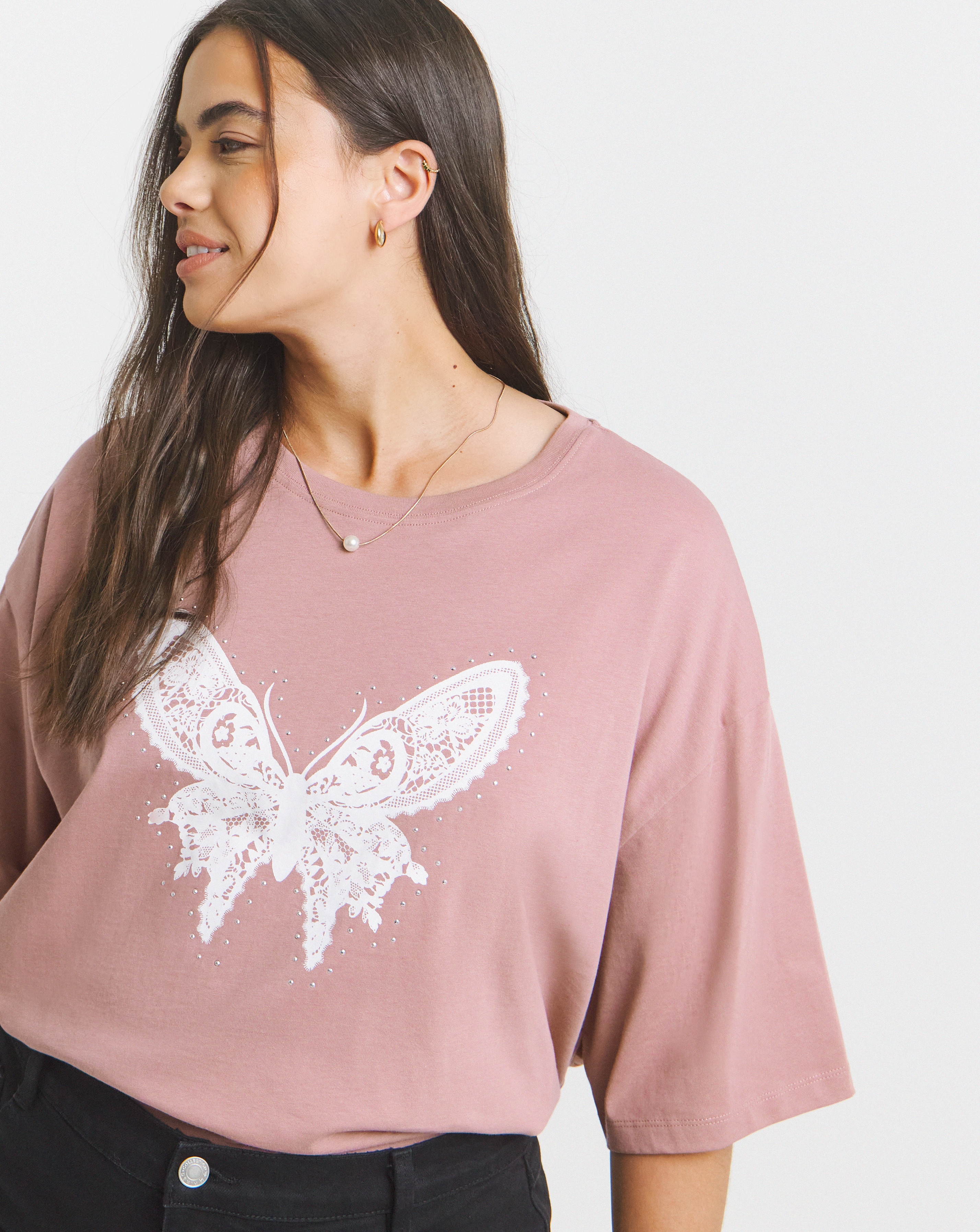Butterfly Graphic T-Shirt