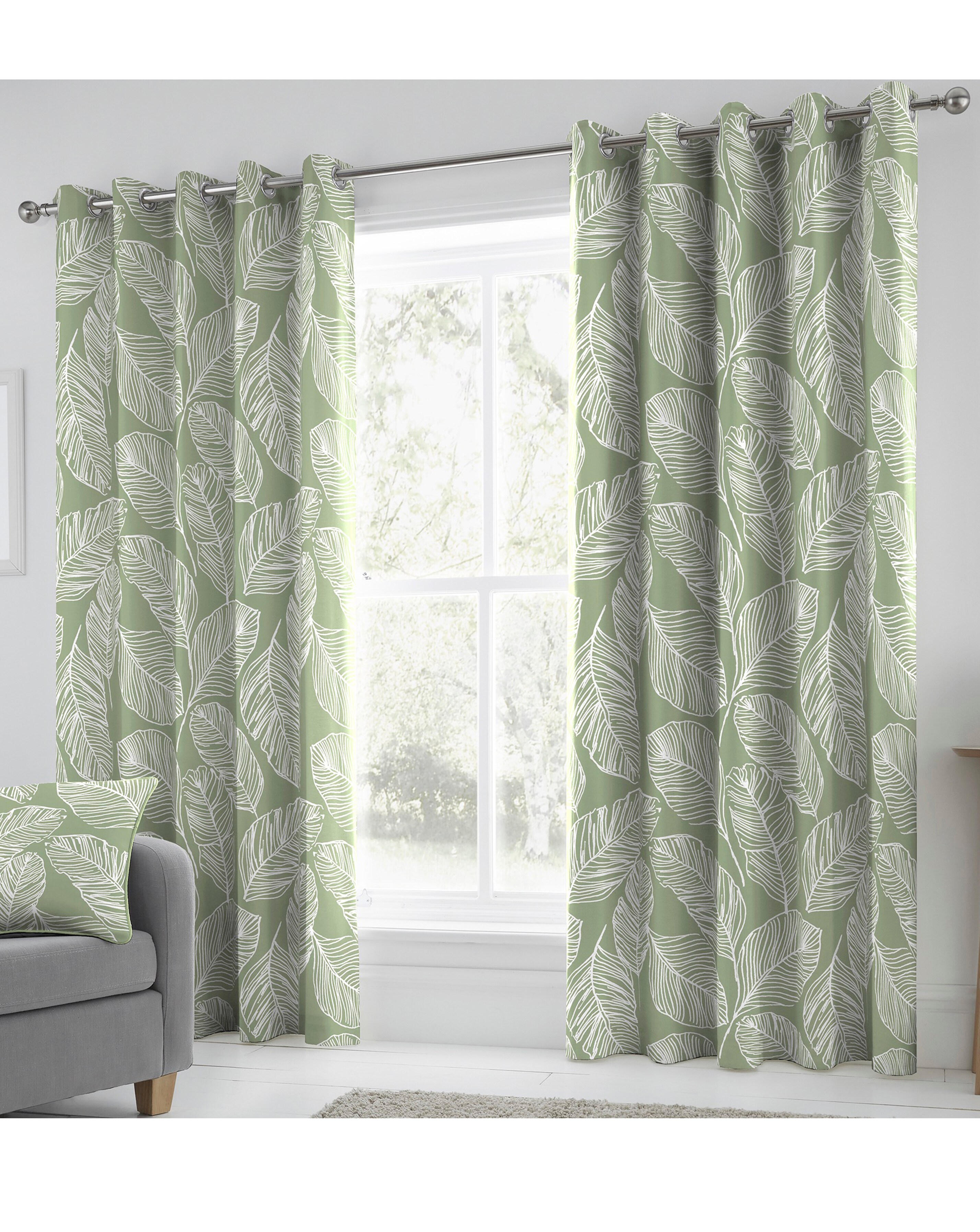 Fusion Matteo Eyelet Curtains