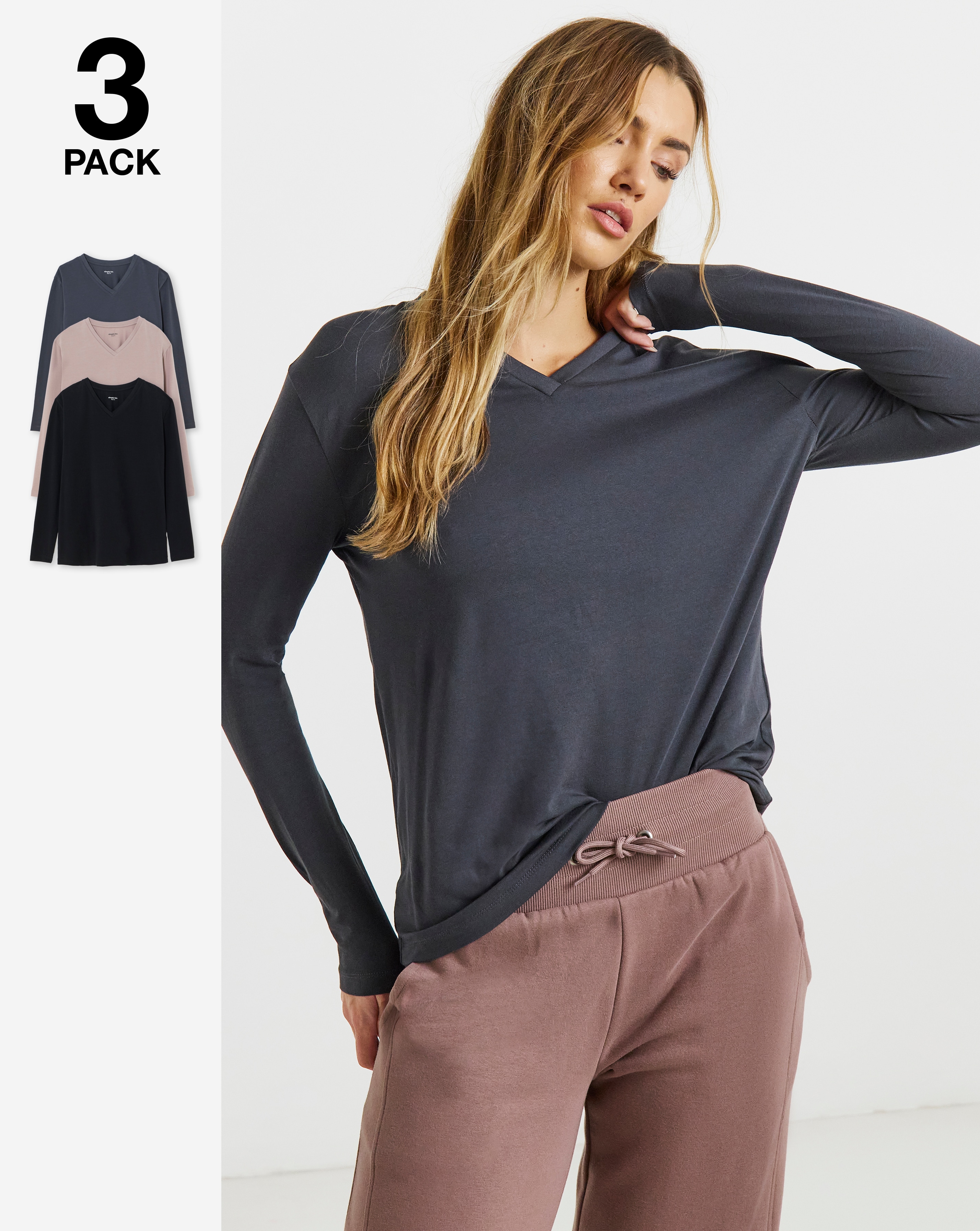 New In - 3 Pack High Neck Tops