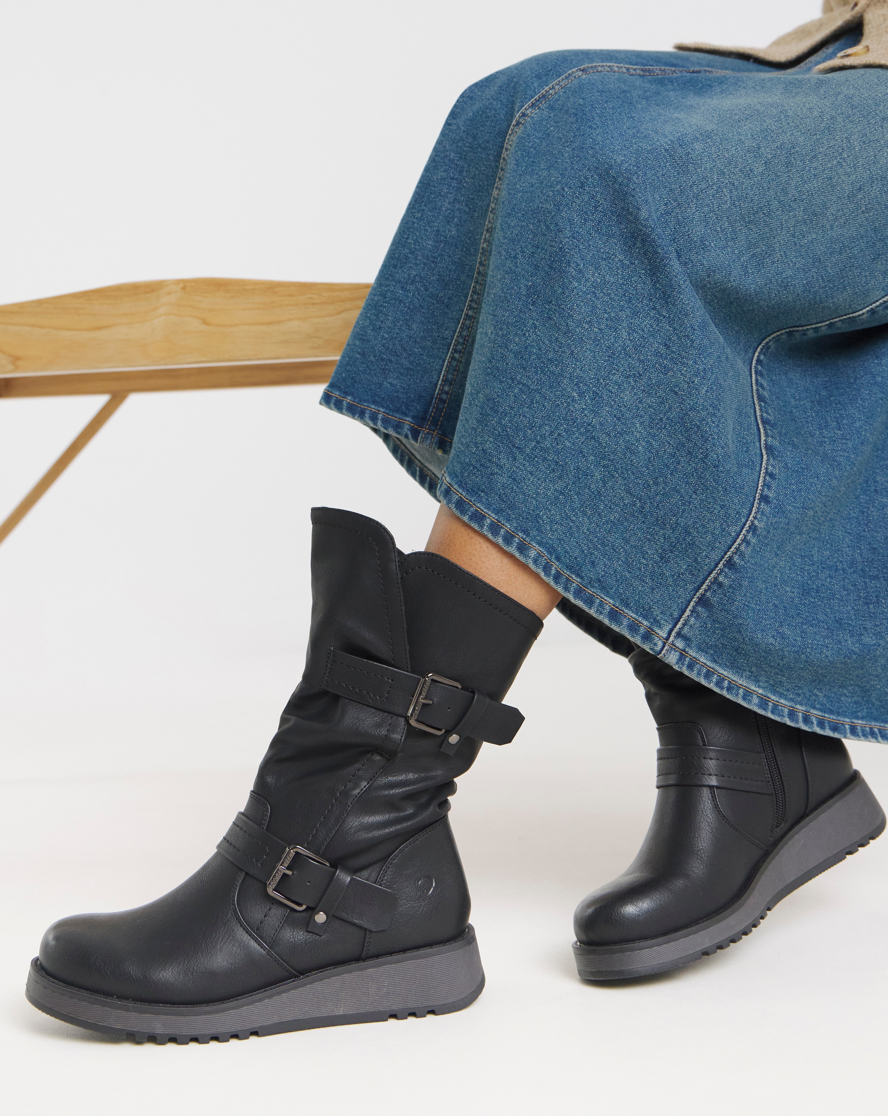 Heavenly Feet Hannah Boots Ex Wide Fit