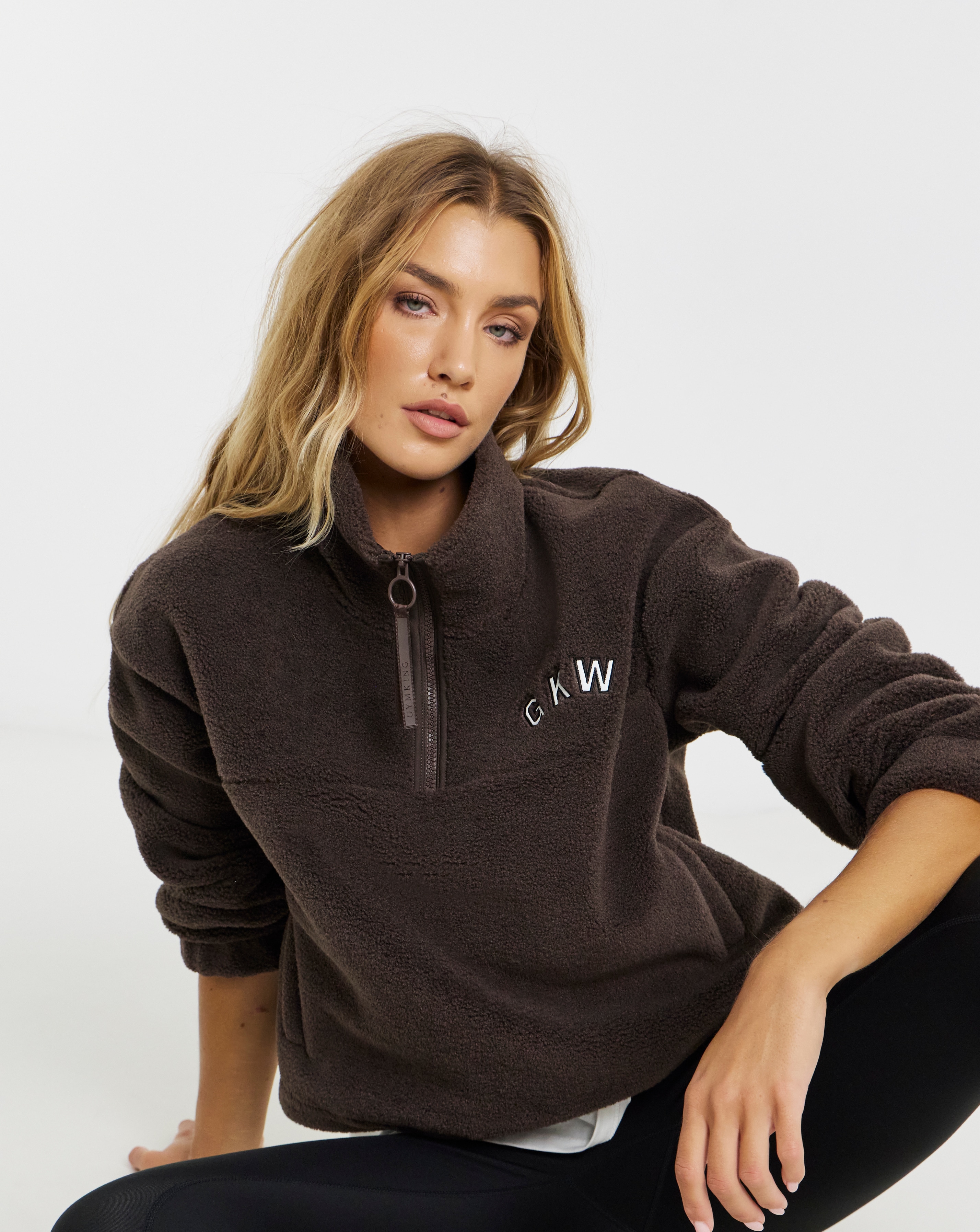 New In - Gym King Borg 1/4 Zip Fleece