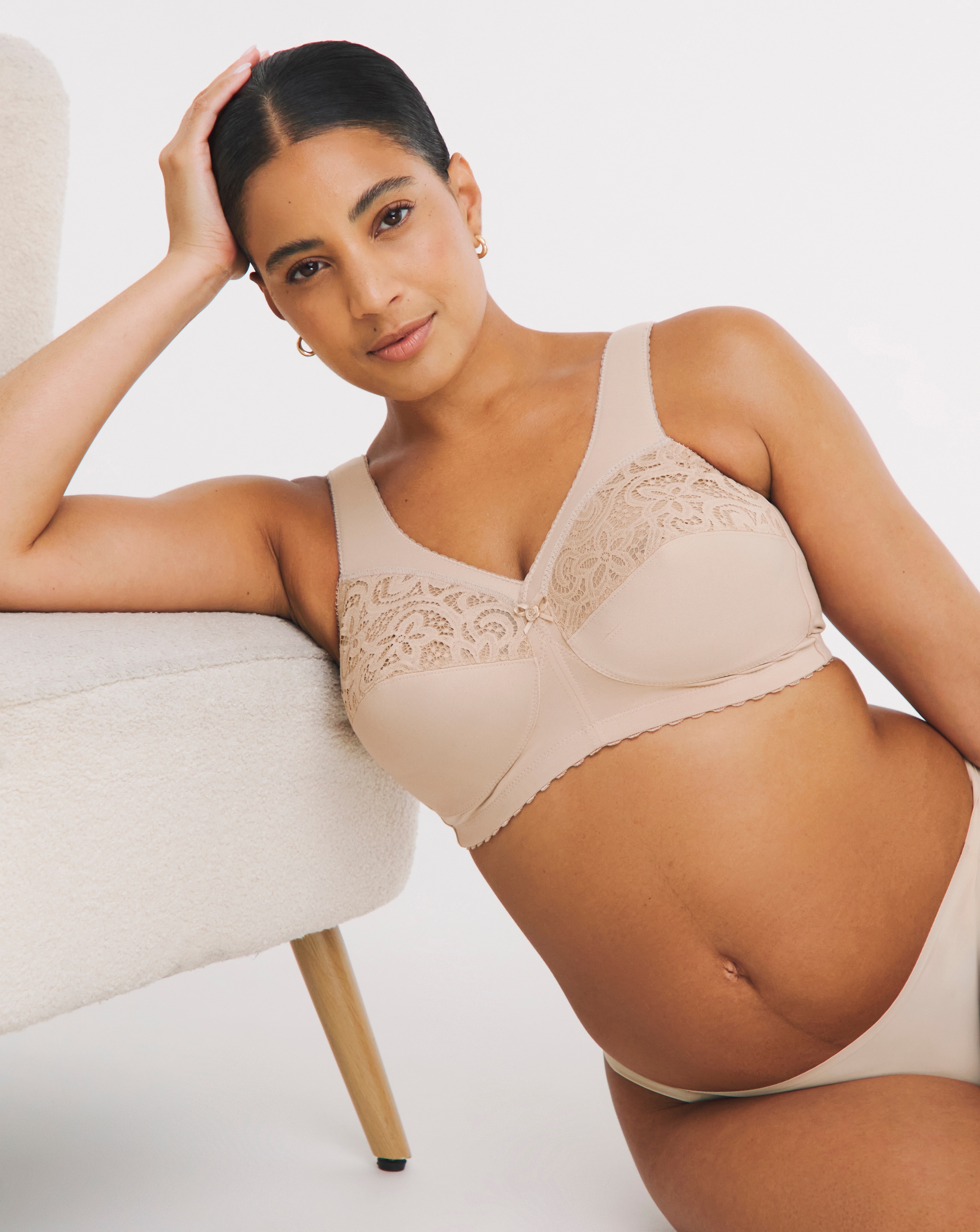 Glamorise Classic Non Wired Cotton Bra