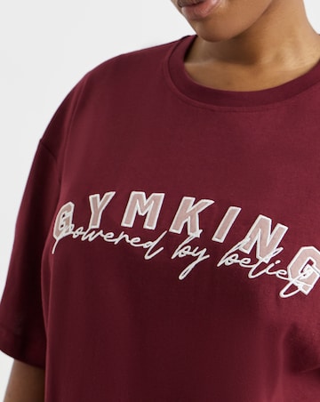 Gym King Powered By Belief T-Shirt