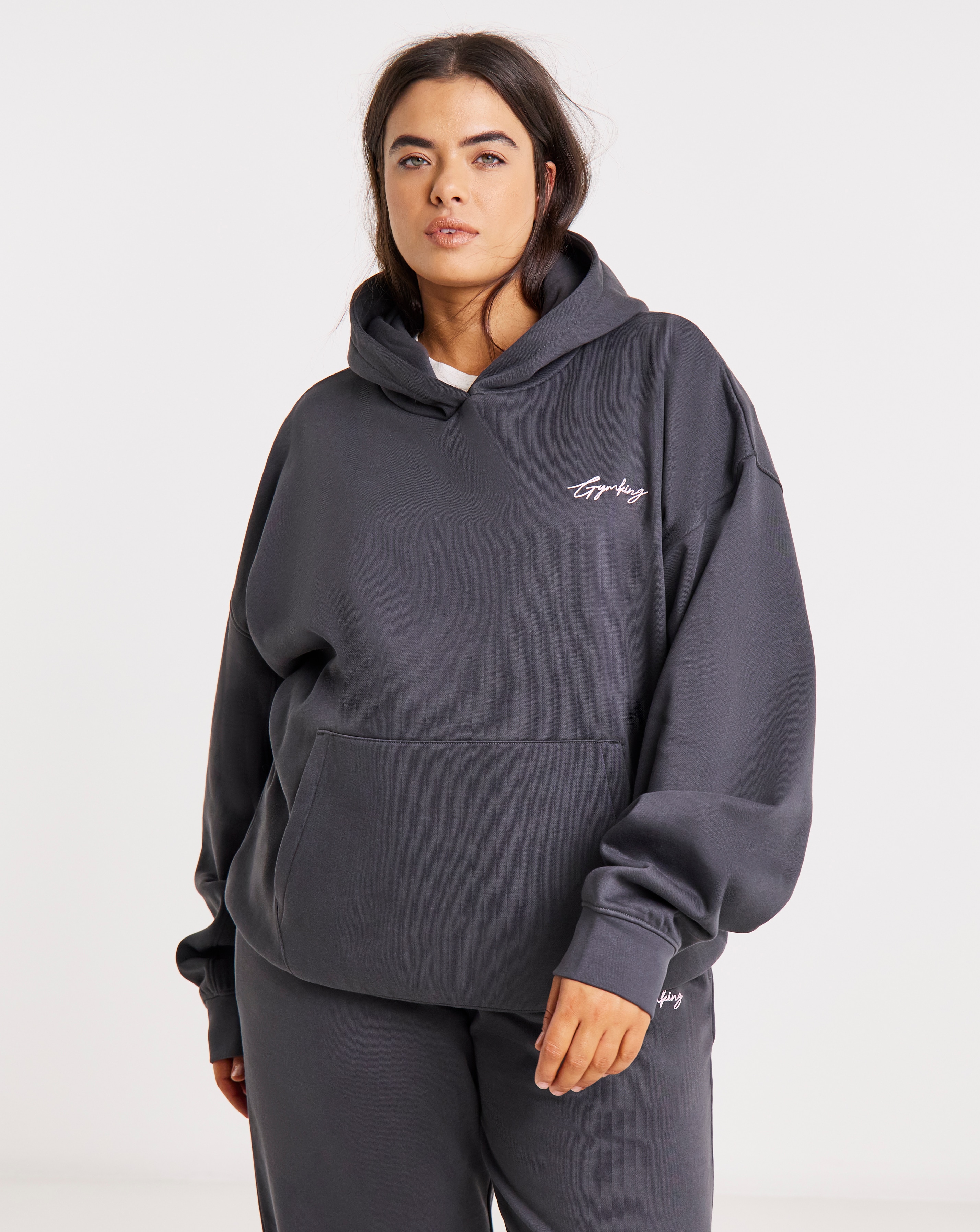 Gym King Script Mindset Hoodie