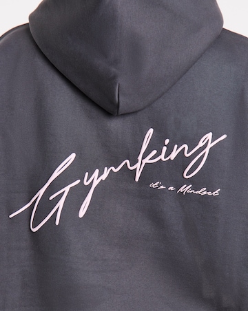 Gym King Script Mindset Hoodie