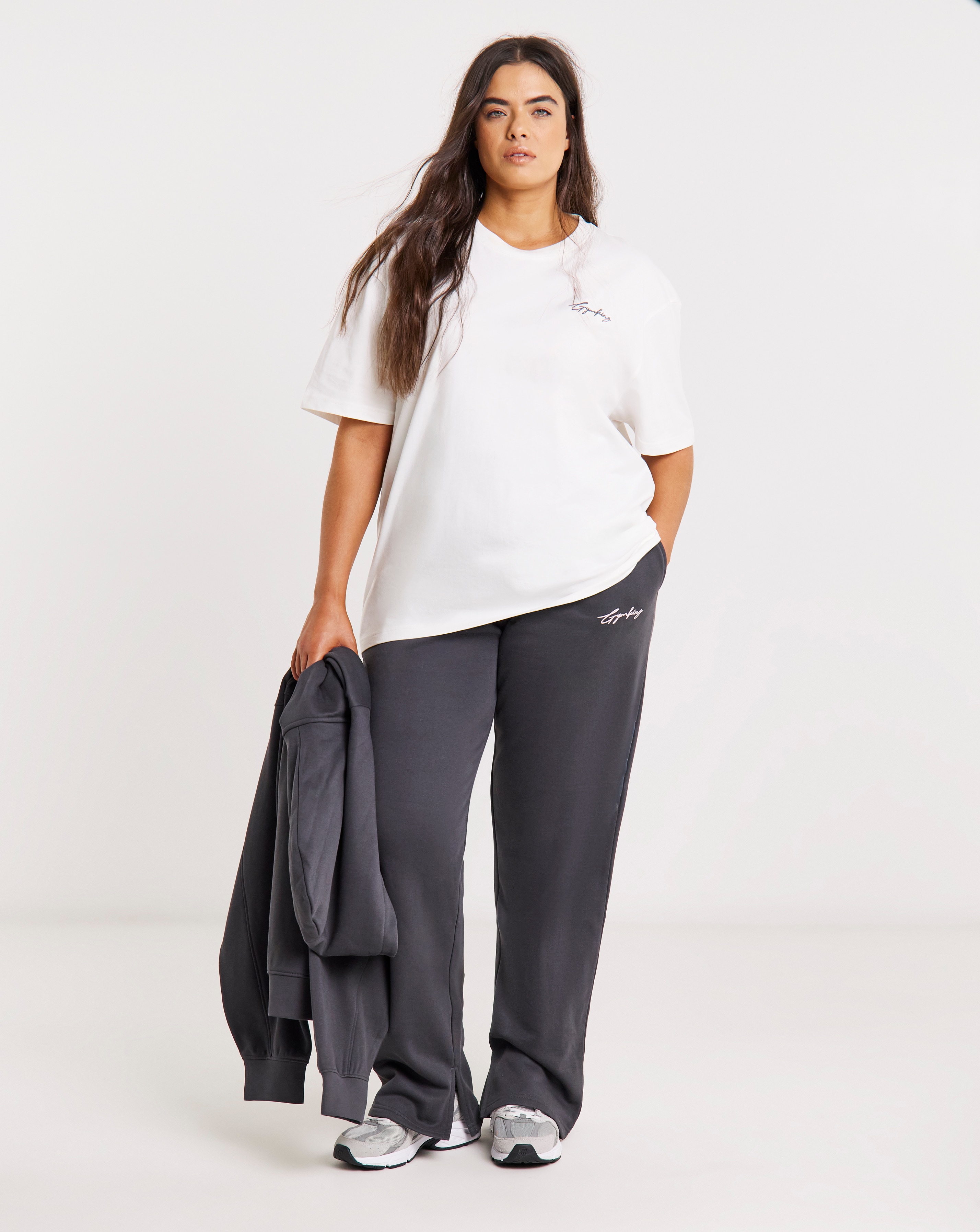 Gym King Script Straight Leg Jogger