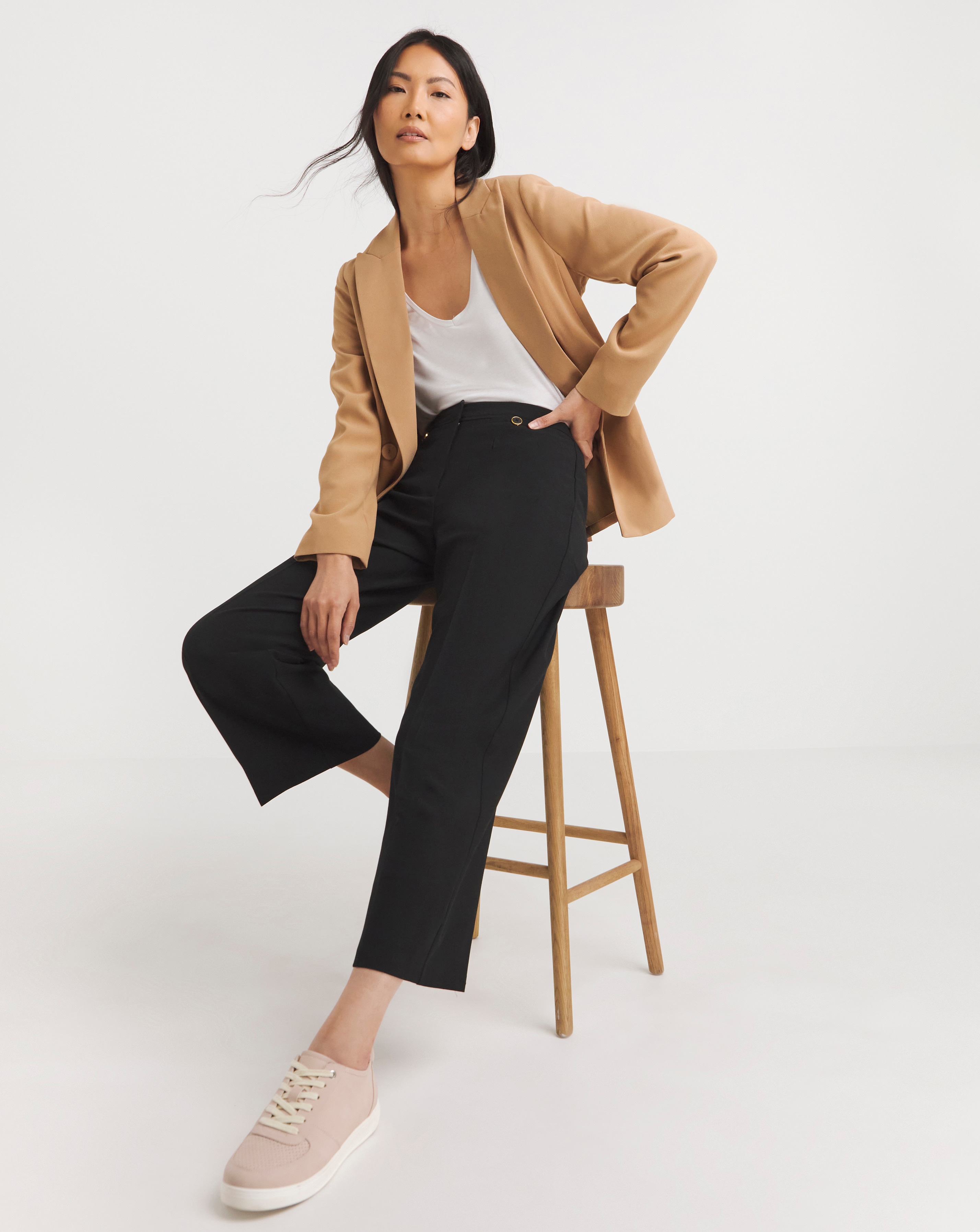 Slimma Wide Leg Trouser Short