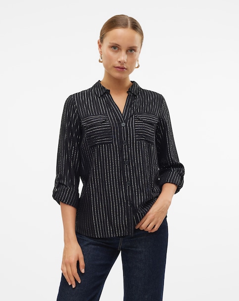 New In - Vero Moda Bumpy Glitter Shirt