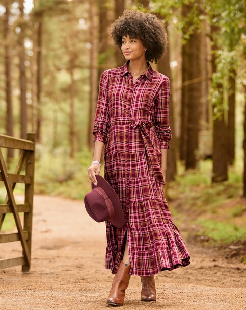 New In - Joe Browns Button Through Maxi Dress