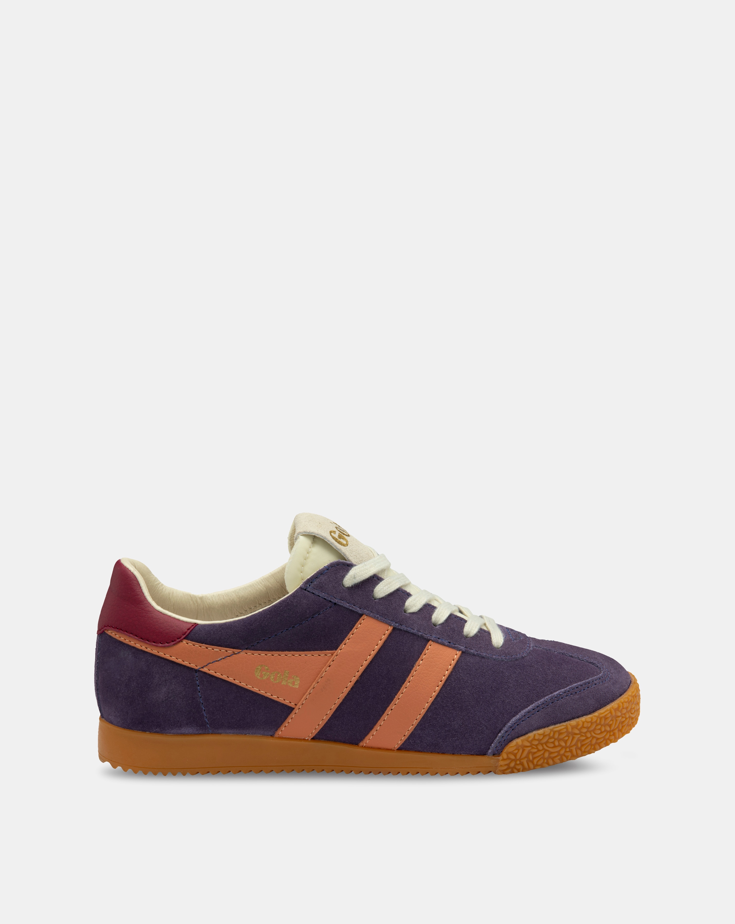 Gola Elan Trainers - Plum/Terracotta