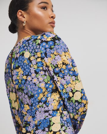 Nobody's Child Serena Long Sleeve Mini Dress