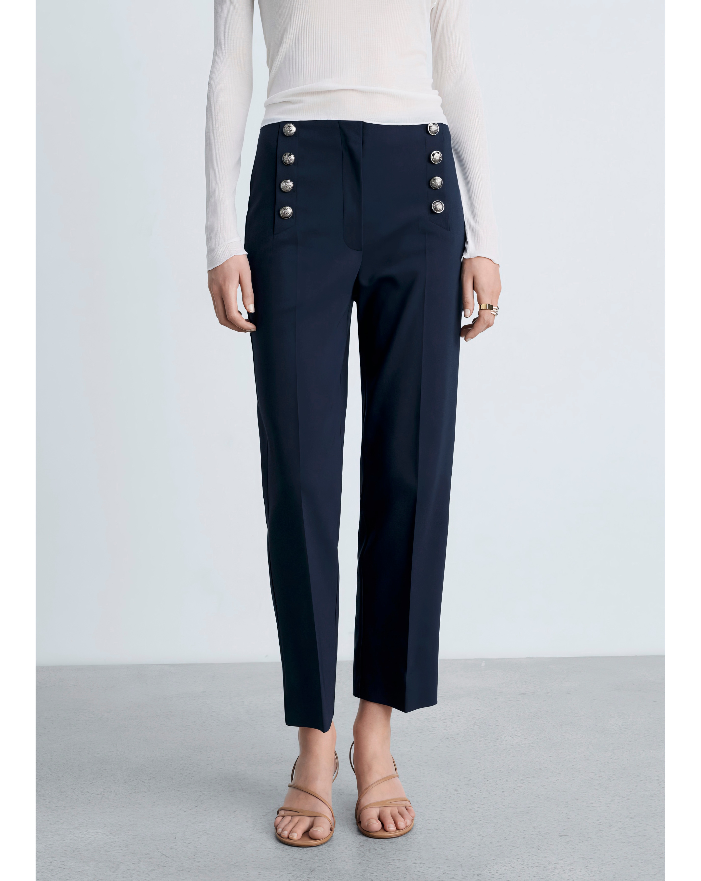 Mango Trouser Botones