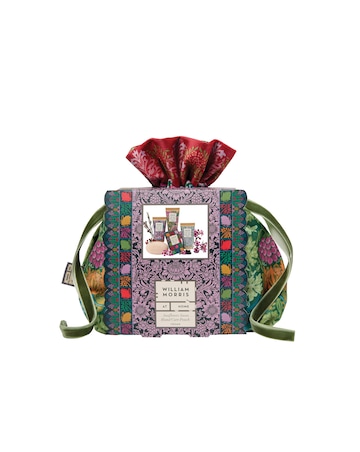 William Morris At Home Sunflower Swan? Velvet Pouch