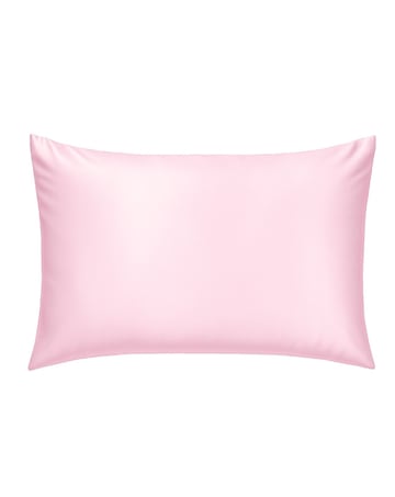 Silver Cloud Pink Satin Pillowcase Infused with Silver Ions