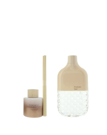 French Connection Champagne Truffle Diffuser and FCUK Friction 100ml Twin Pack