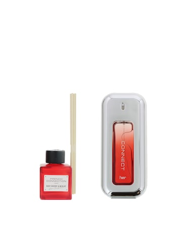French Connection Cherry and Merlot Diffuser and FCUK Connect Her 100ml TwinPack