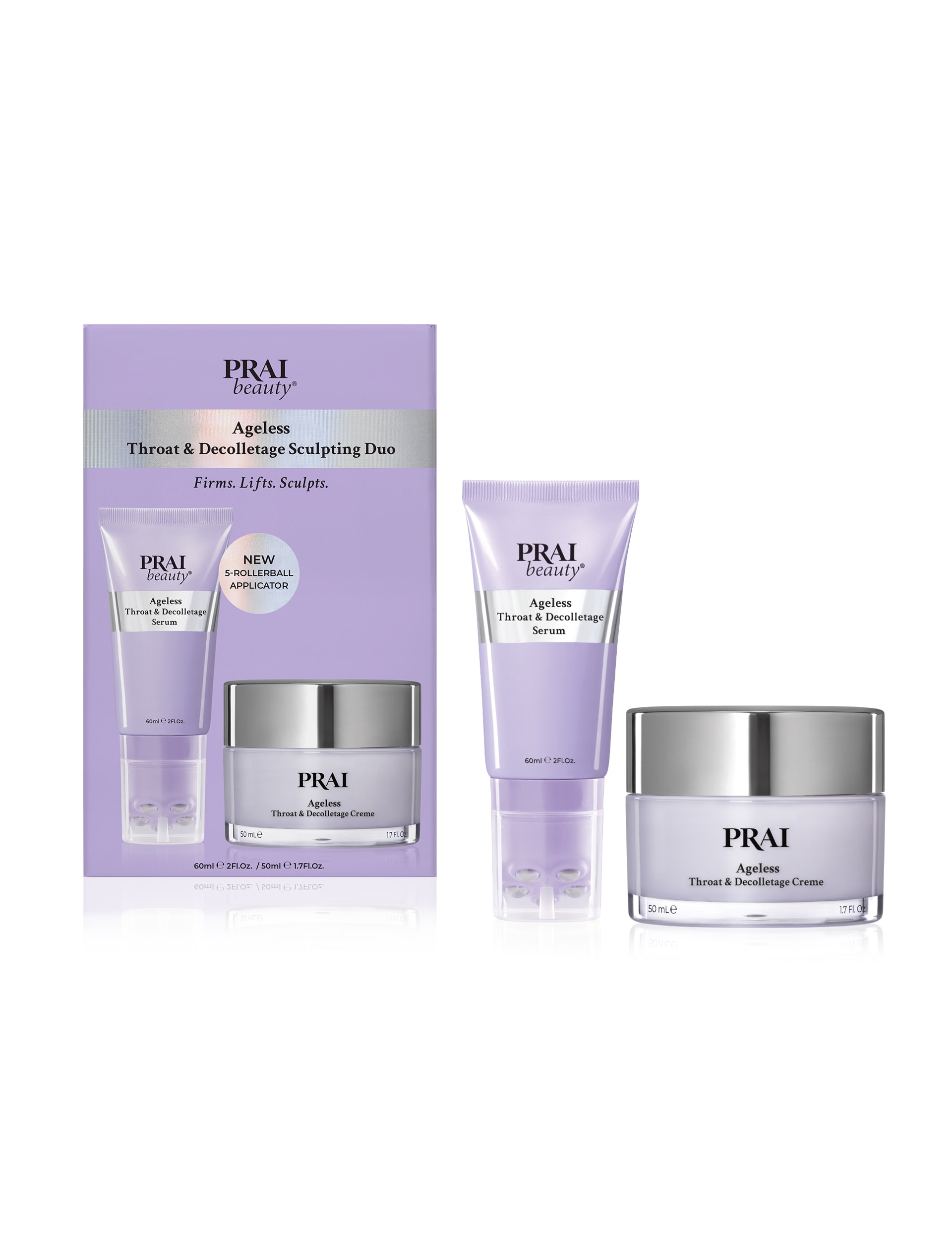 PRAI Neck & Decolletage Sculpting Duo