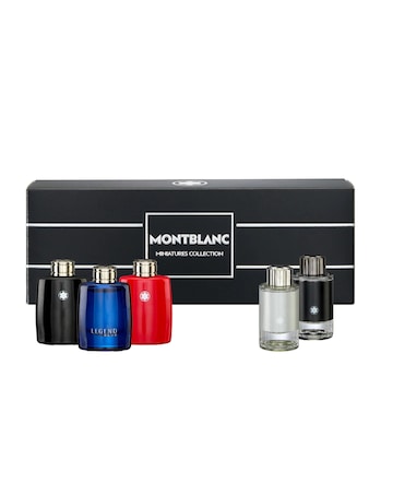 Montblanc 5 Piece Miniture Collection