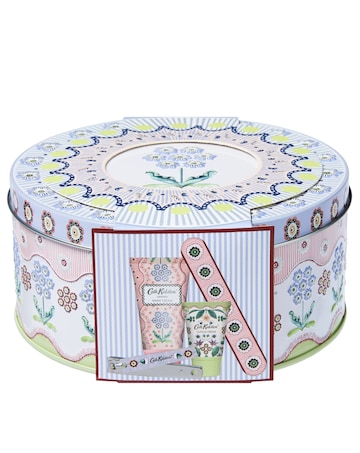 Cath Kidston Flower Market Manicure Gift Set with reusable Tin