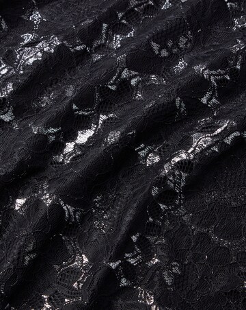 Oasis Curve Metallic Lace Top