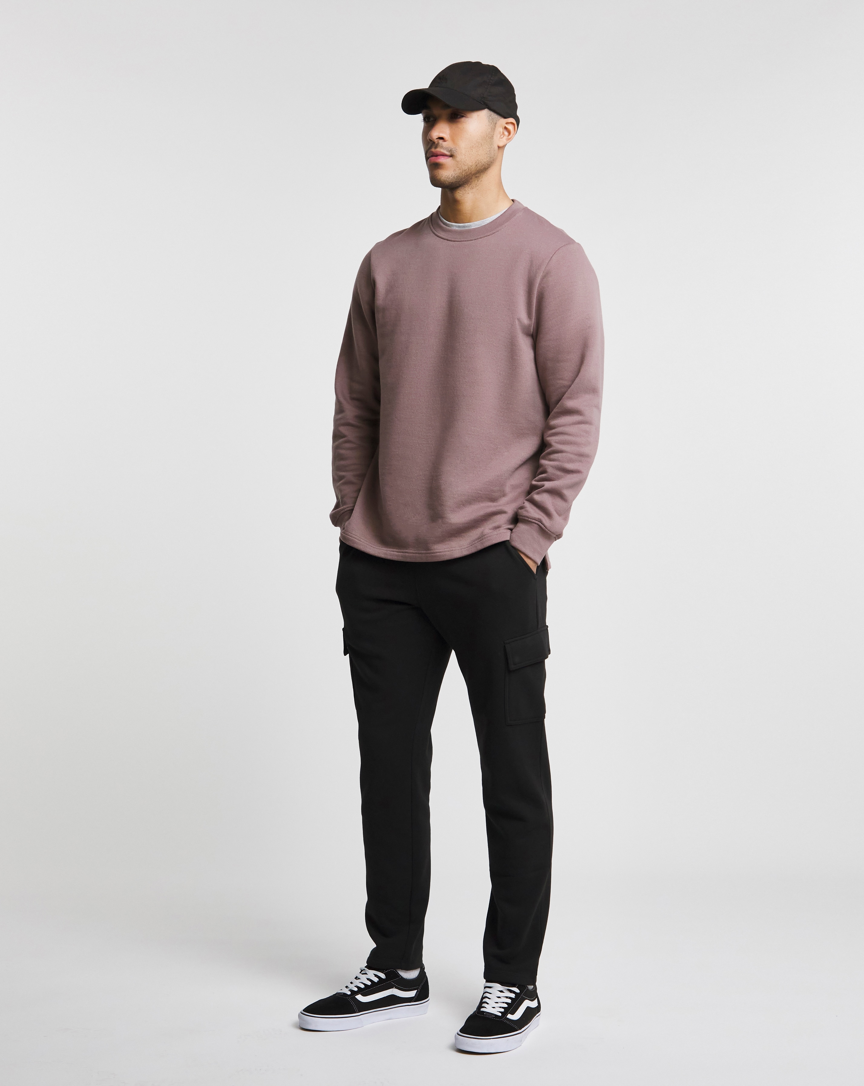 Open Hem Cargo Joggers