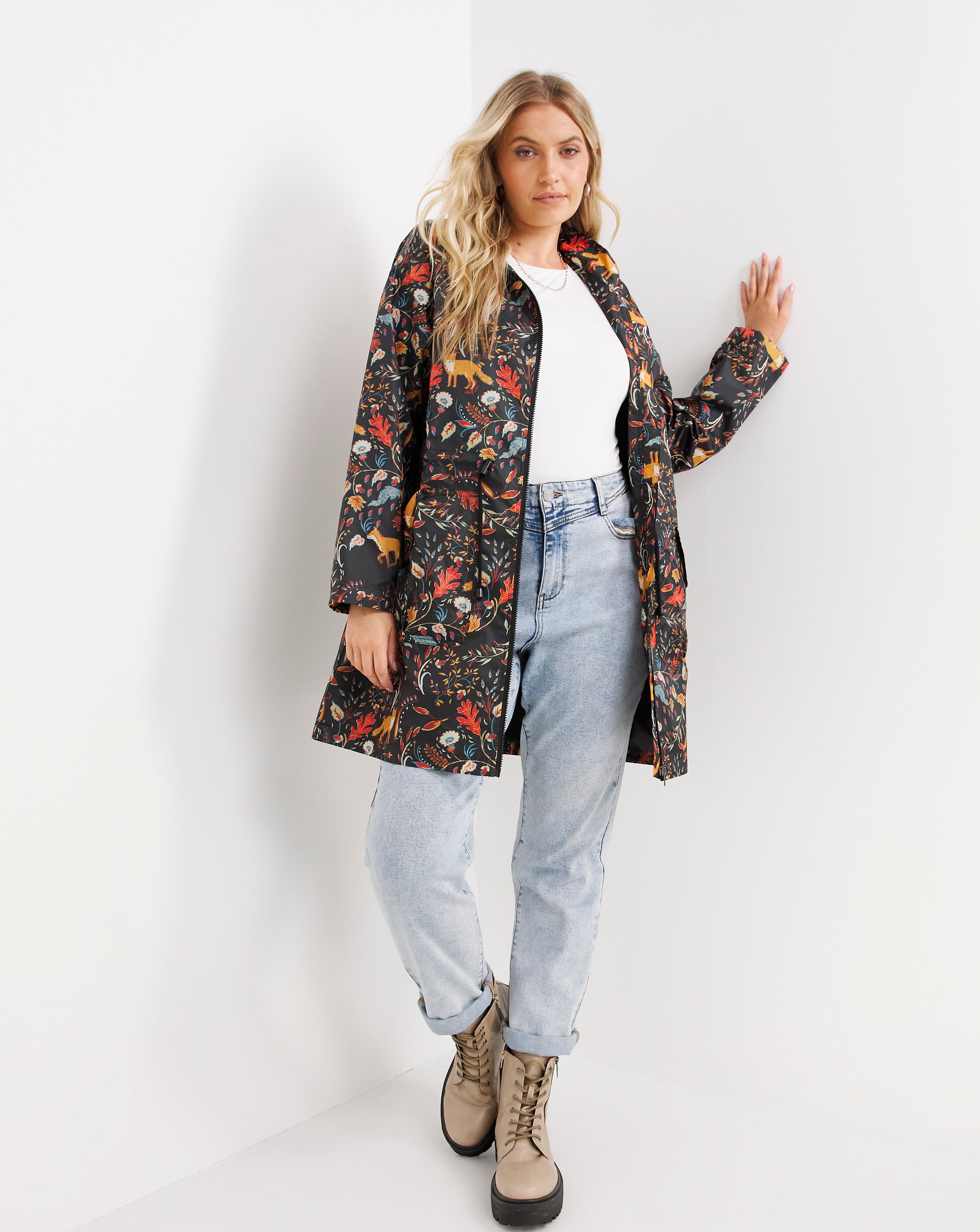Joe Browns Printed Mac | Fashion World