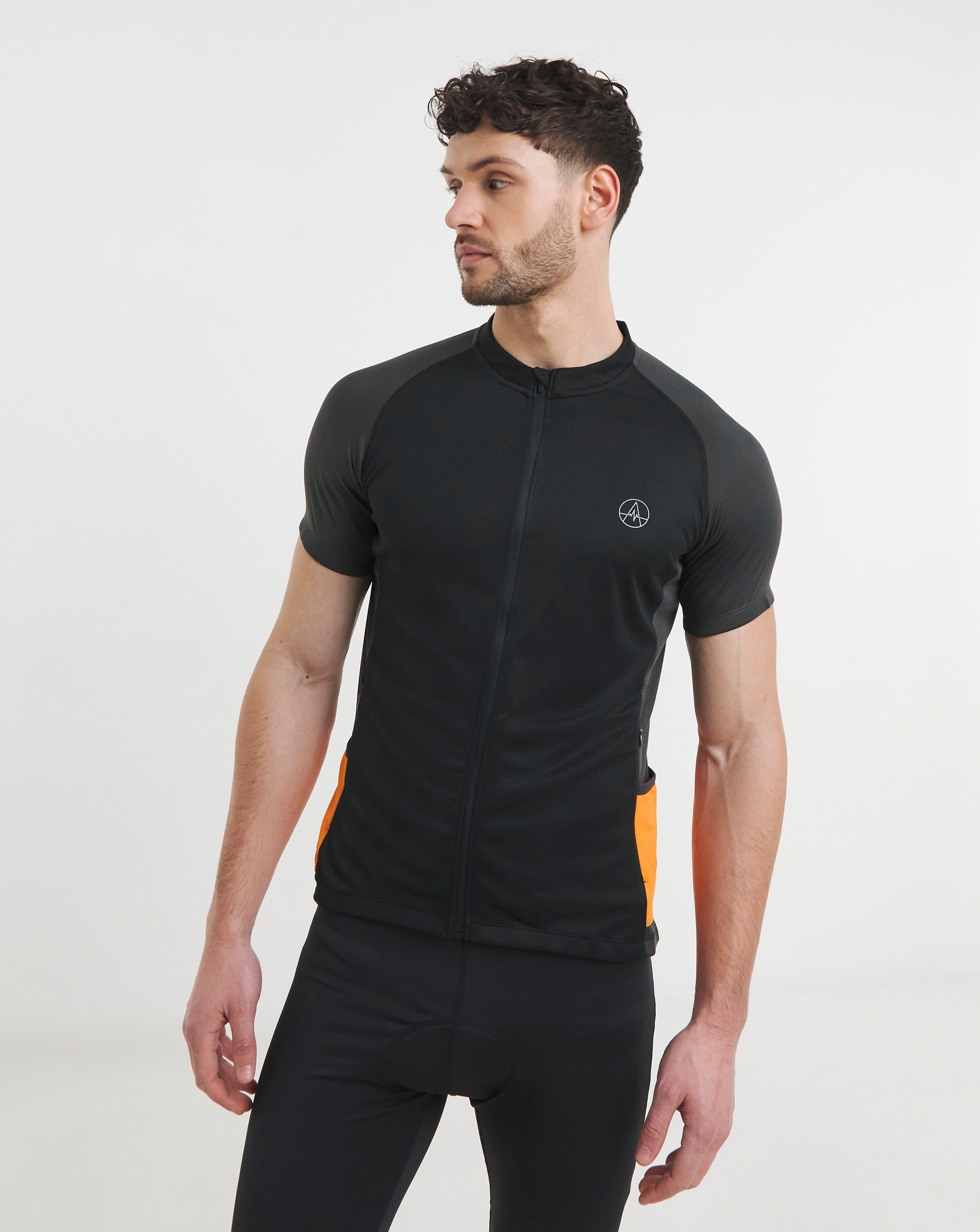 Short Sleeve Cycling Zip Up