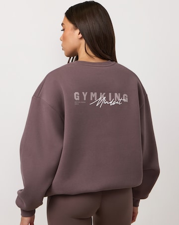 Gym King Poise Relaxed Fit Crew Sweatshirt