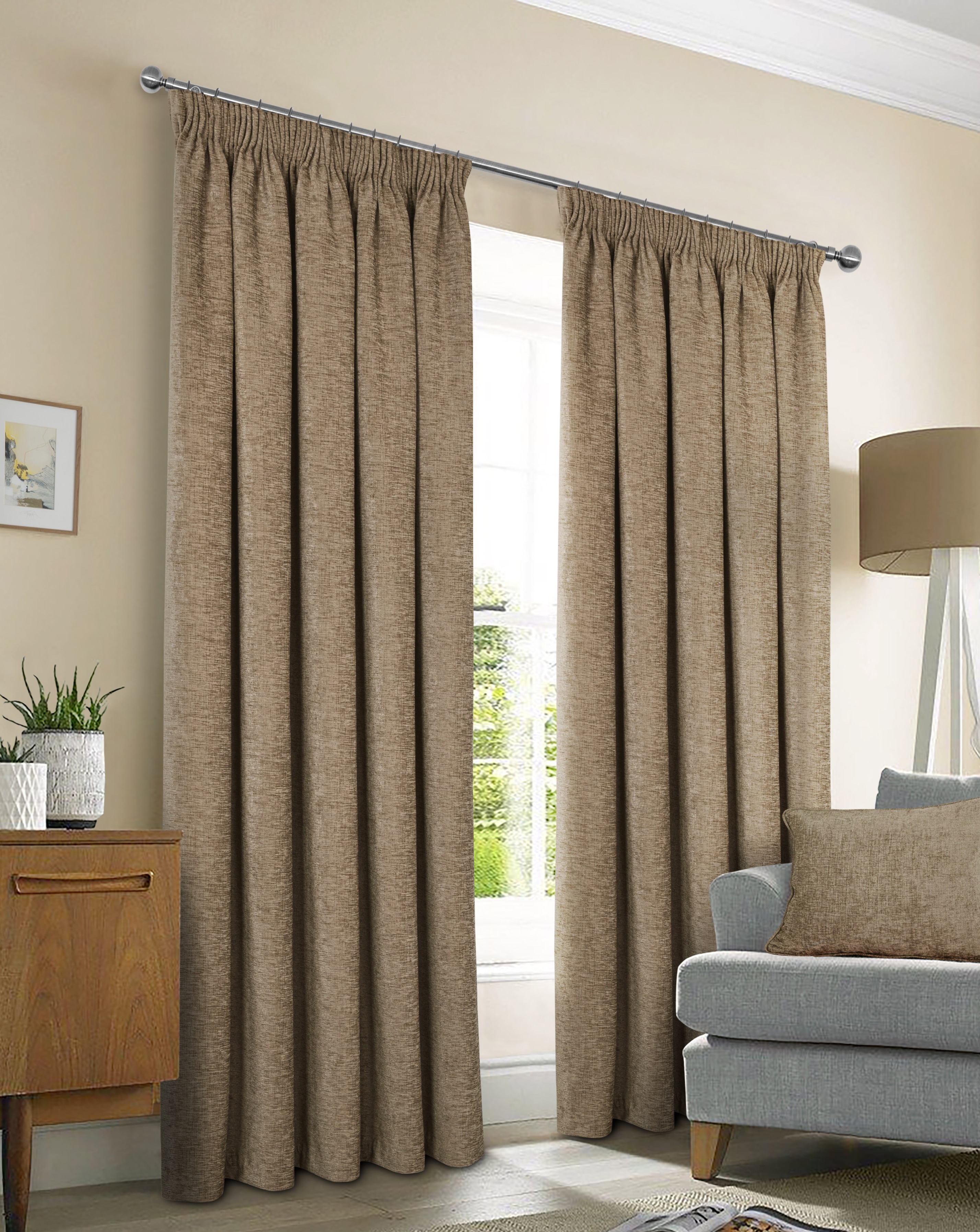New In - Sundour Washington Pencil Pleat Curtains