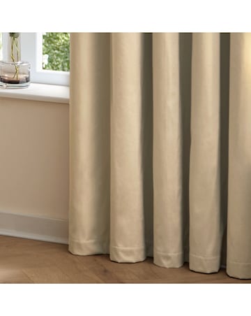 Furn. The Ultimate Velvet Blackout Pencil Pleat Curtains