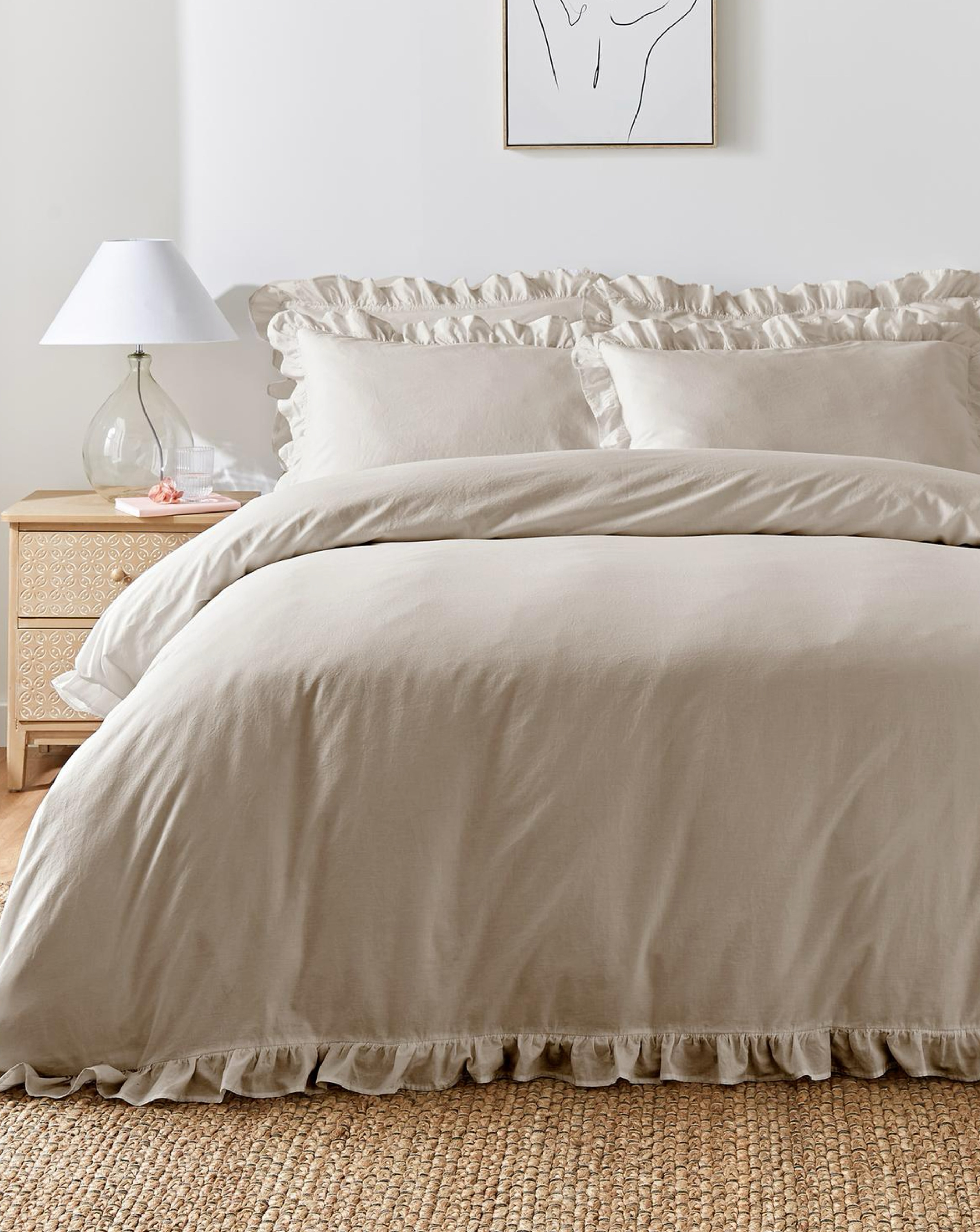 New In - Appletree Cassia Frill Duvet Cover Set