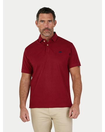 Raging Bull Classic Organic Polo Claret