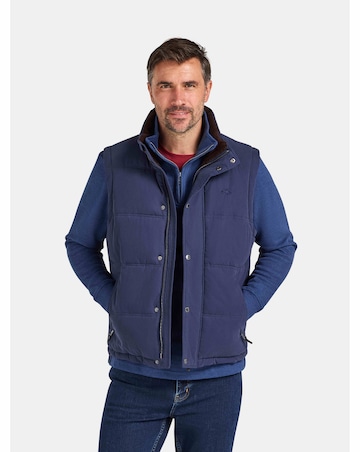 Raging Bull Classic Padded Gilet Navy
