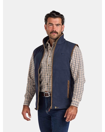 Raging Bull Fleece Gilet Navy