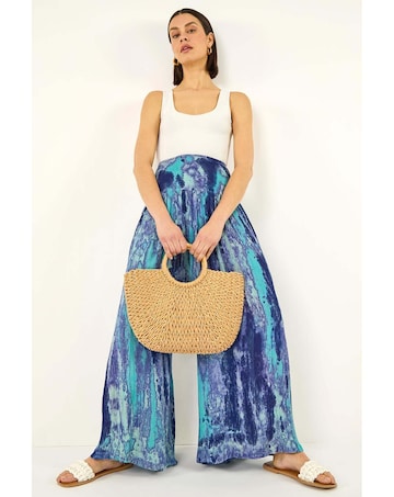 Roman Abstract Palazzo Trouser