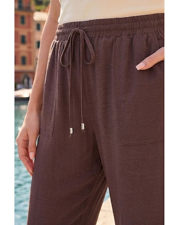 Roman Cotton Air Flow Wide Leg Trouser