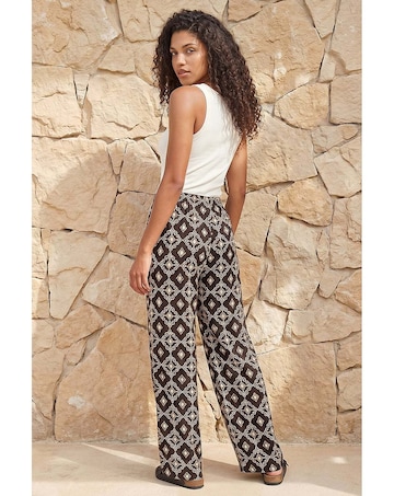 Roman Petite Geometric Trouser