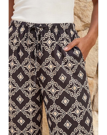 Roman Petite Geometric Trouser