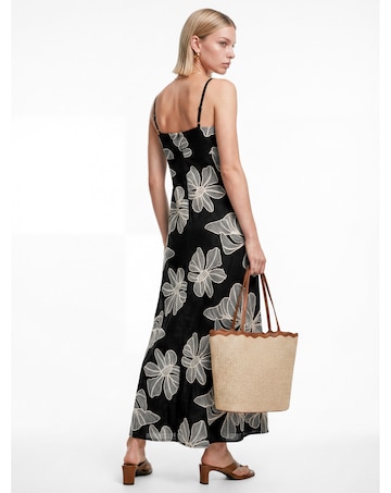 Lovedrobe Embroidered Midaxi Dress