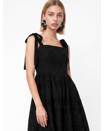 Lovedrobe Broderie Strappy Mini Dress