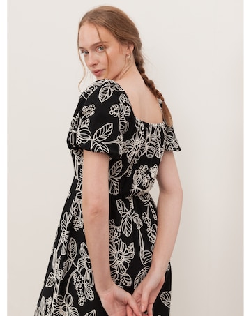 Lovedrobe Embroidered Midaxi Dress